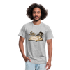 Cat Lovers Jersey T-Shirt by Bella + Canvas + Alluring Kat - heather gray