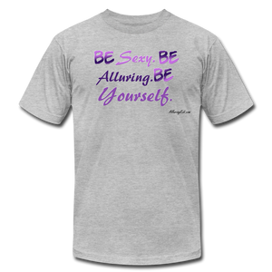 Get the AK Motto Design. YOU choose Apparel and Color - heather gray