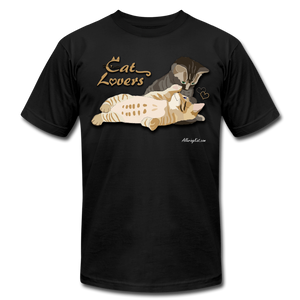 Get the Cat Lovers Design. YOU choose Apparel and Color - black